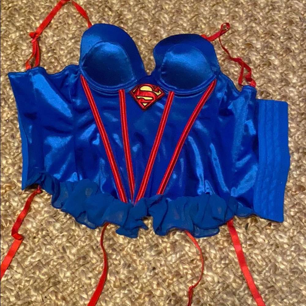 Superman Corset/Lingerie Superhero SEXY